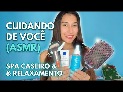 ASMR | Seu  momento de cuidado ! 😴💤 sussurros e sons de boca 👄 