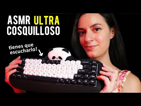 ASMR español ULTRA COSQUILLOSO para Dormir 😴 (+ Yunzii c68 keyboard Unboxing!)