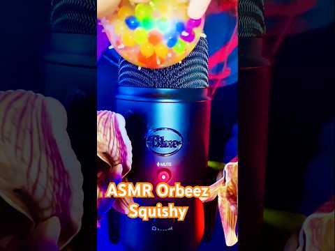 ASMR Spiked Orbeez Squishy on Mic #asmr #shorts #asmrsounds  #asmrtriggers #asmrforsleep #squishy