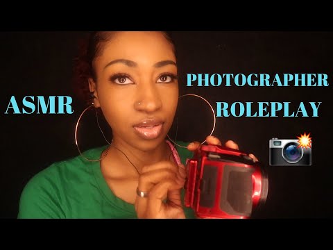 ASMR Photoshoot Roleplay - Soft Spoken/Typing/Whispering/Writing