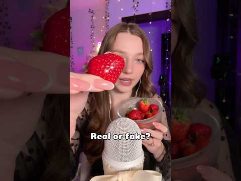 Real or fake? #asmr #asmrsounds #asmrrelax #asmrtingles #asmrwhispers #asmrsleep #relax #tingles