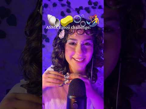 ASMR emoji challenge! #asmr #relax #visualtingle #sleepaid #tingles #mouthwhisper #oddlysatisfying