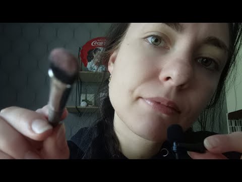 ASMR- Borstar bort din ångest och oro♥️ (swedish)