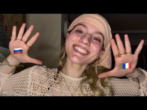 FAST & AGRESSIVE ASMR IN RUSSIAN AND FRENCH 🇷🇺🇫🇷