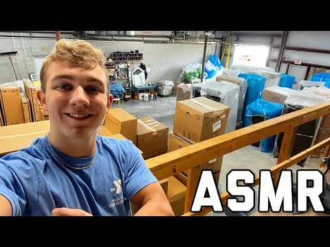 Doing Lofi ASMR at work random fast aggressive (public asmr)