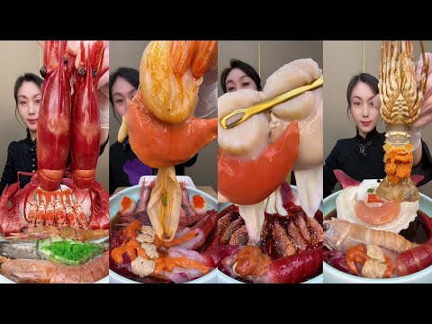 Cracking into the Cravings  Seafood Mukbang 💥 #SeafoodLovers #ChillEats