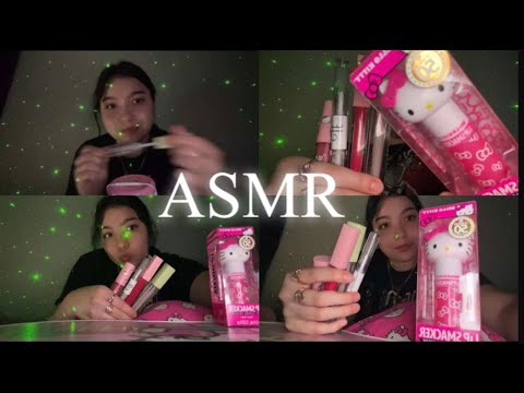 ASMR lipgloss plumping💄+ Application on you with mouth sounds 💋