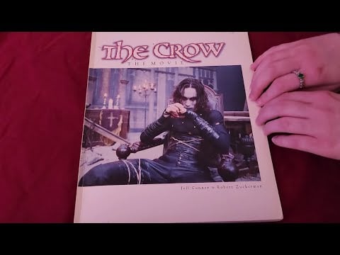 [ASMR] Flipping Through The Crow: The Movie 🐦‍⬛🖤