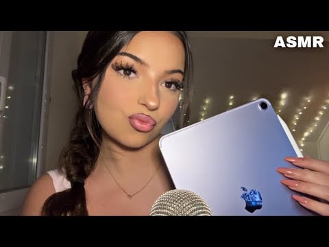#ASMR - SOIRÉE ULTRA CHILL SUR L’IPAD (mini jeux relaxants) 😴