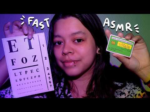 FAST & AGRESSIVE ASMR | 4 roleplay médicaux 🩺 (ophtalmo, chiropracteur, infirmière, pharmacienne)