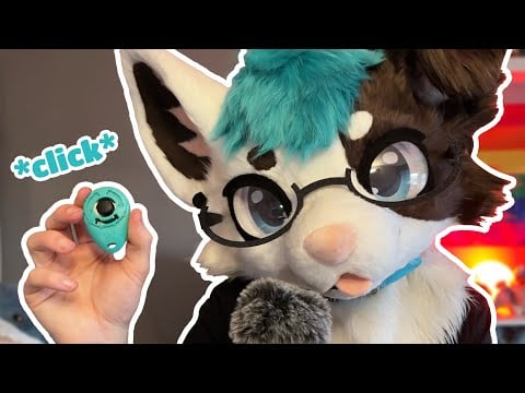 [Furry ASMR] Clicker training you (because you're a good puppy)