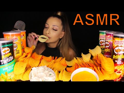 PRINGLES PARTİ | Crunchy Eating Sounds  | TÜRKÇE ASMR MUKBANG