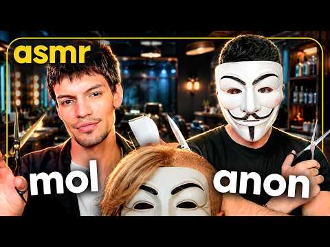 ASMR ROLEPLAY CORTE DE CABELLO RÁPIDO VS LENTO ✂️ con @anonasmr