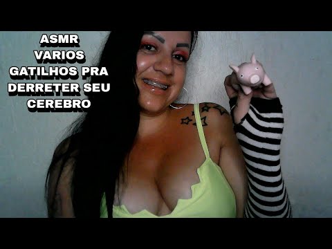 ASMR-GATILHOS PODEROSOS PARA VC DORMIR #asmr #rumo1k #arrepios