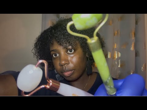 Asmr | Extremely Aggressive Facial Massage (actual camera touching) 