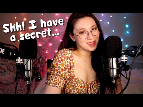 ASMR 🤫 I've got a secret to share! 🤫 Ear to Ear Soft Spoken & Whispers