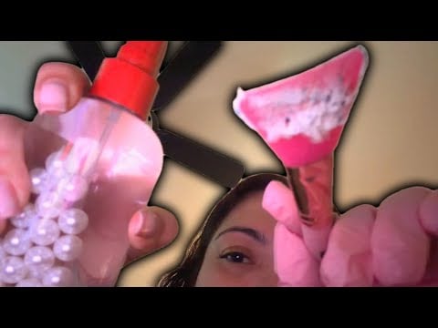 ASMR| Spa roleplay- doing your skincare 🫧🧴 (products on screen) 