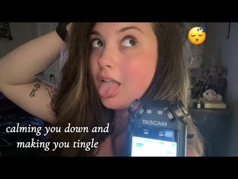 just some genuinely good vibes asmr/tascam tingles/binaural asmr/random triggers/tingles guaranteed