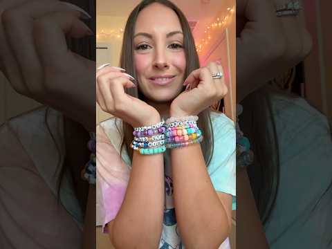 *MY* eras friendship bracelets