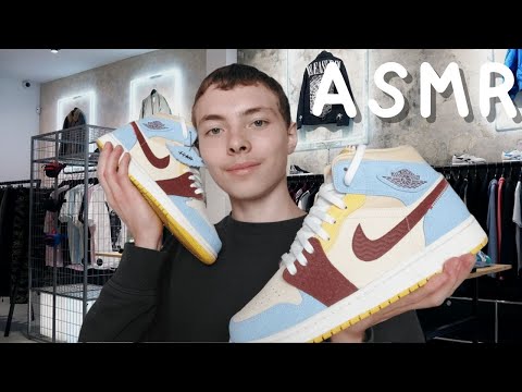 ASMR FR: Roleplay👕Vendeur d'outfit👕(avec ta Jordan Maison Château Rouge)