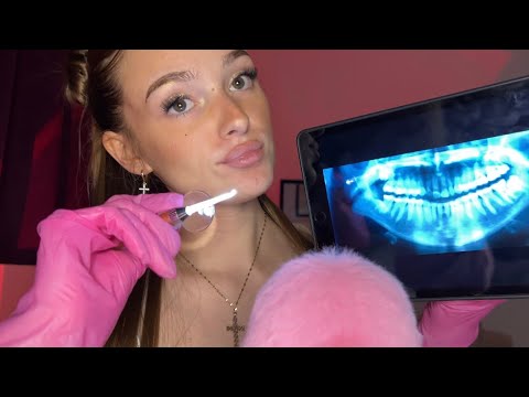 ASMR: TON EXAMEN MEDICAL TRÈS RÉALISTE : rp dentiste 🦷🪥🩺🥼