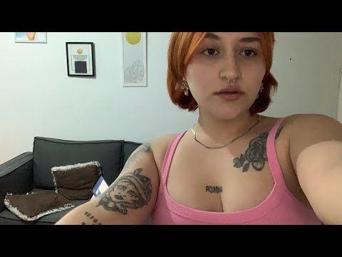 ASMR casero mostrándoles mis tatuajes