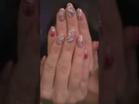 ASMR/ Mes nouveaux ongles  #asmr #relax #triggers