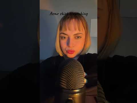 Asmr shirt scratching