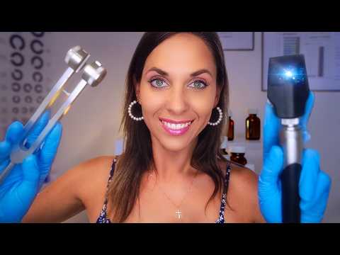 ASMR 3 Hours Ear Exam & Rain Sounds | Deep Sleep Roleplay