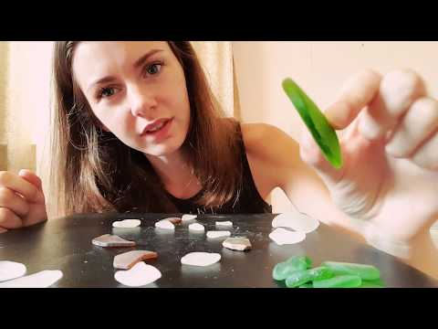 asmr / sorting sea glass