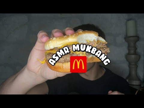 ASMR Relaxing McDonald’s Mukbang | Soft Eating Sounds for Sleep & Stress Relief