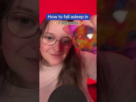 How to fall asleep in 7 seconds #asmr #asmrsounds #asmrrelax #asmrtingles #asmrsleep #relax