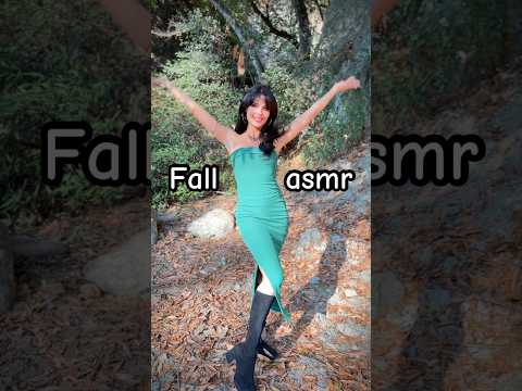 ASMR Fall sounds 🍁 #asmrshorts #asmrsounds