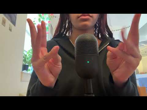 asmr hand sounds pt 116 💜💙🩷