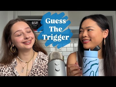 My Japanese Friend tries ASMR for the First Time 🩵