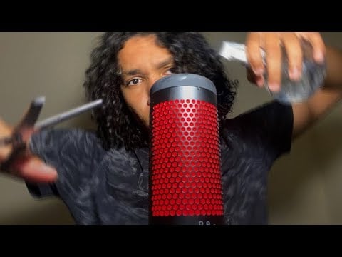 ASMR CAÓTICO | cortando SEU CABELO na VELOCIDADE MÁXIMA ✂️💈