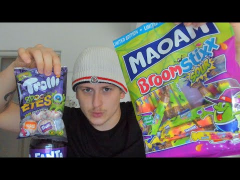 ASMR Halloween candy 🍭 