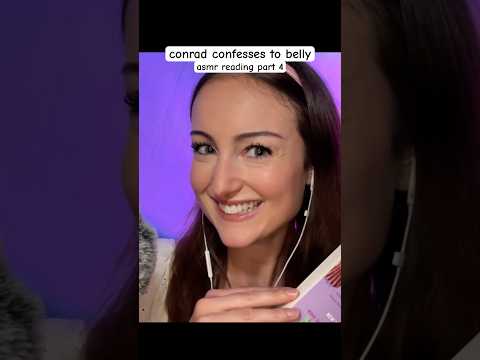 conrad confesses his love to belly part 4 - reading the summer I turned pretty asmr
