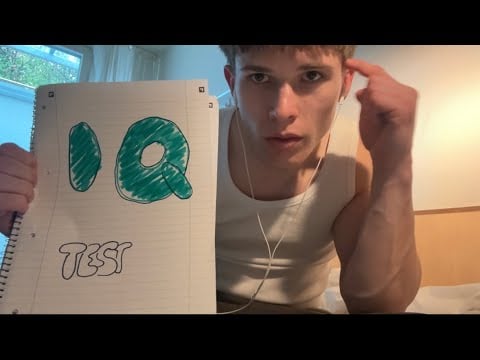Are you Dumb? ASMR IQ games