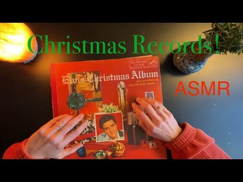 Cozy Christmas Vinyl Night 🎄 Elvis Presley & JD McPherson Socks ~ Soft Voice ASMR