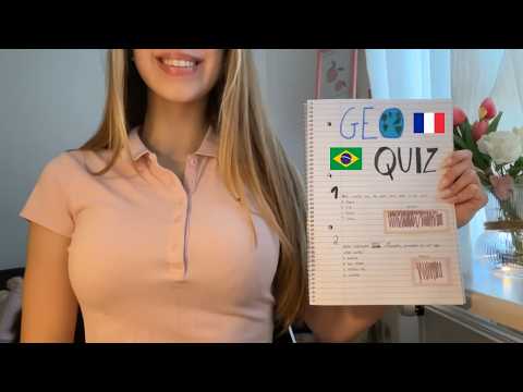 asmr geography quiz 🌍(difficult)