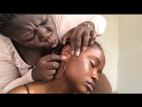 ASMR TINGLING FACE TOUCHING AND NITPICKING FOR DEEP SLEEP 😴 