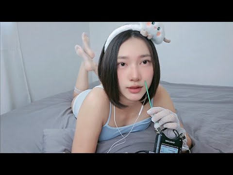 ASMR Fluffy Ear Cleaning From Ear To Ear ☁️
