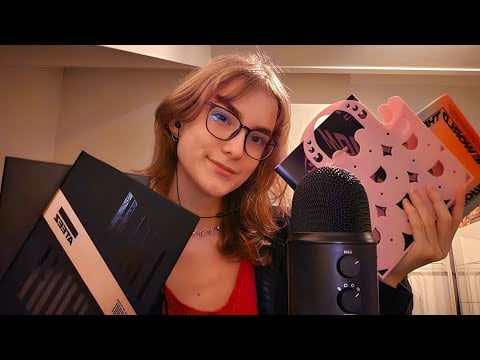 ASMR With K-POP Albums 💗 Newjeans, Ateez