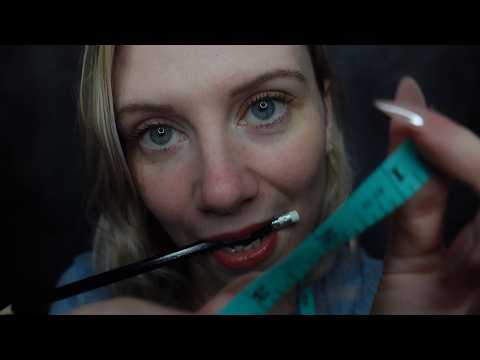 ASMR - Awkwardly Measuring & Drawing You In Your Closet