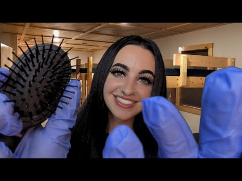 [ASMR] Camp Counselor Checks Your Hair For Ticks RP