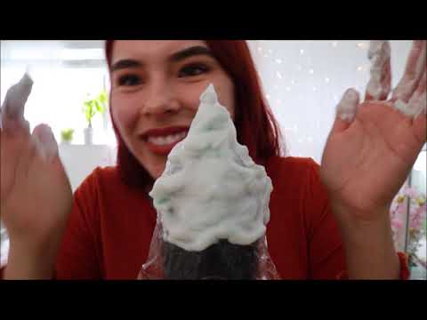 asmr foam on mic