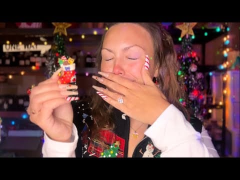 asmr/ Christmas Jewelry Shopping Network Lady has a LOT going on rn🫠🎄