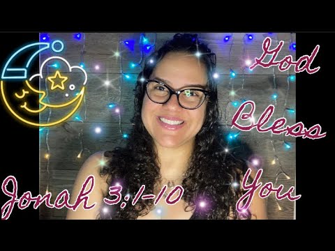CHRISTIAN ASMR: Bible Reading 📖 Of “Jonah 3:1-10” With Omy