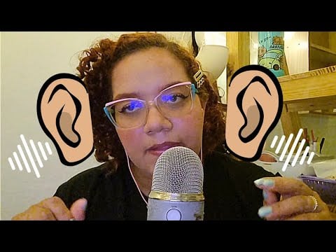 ASMR de ORELHA A ORELHA para DORMIR A NOITE TODA 😍💕